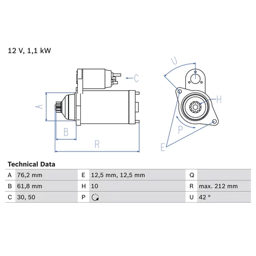 Štartér 0 986 020 230 /BOSCH/ - obr. 4