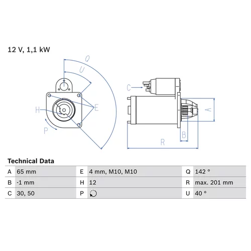 Štartér 0 986 021 741 /BOSCH/ - obr. 4