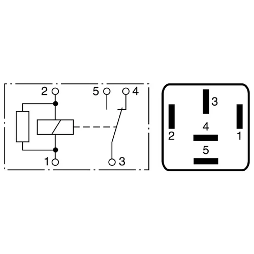 Relé pracovného prúdu BOSCH 0 986 332 053 - obr. 5