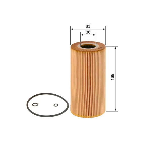 Olejový filter 1 457 429 278 /BOSCH/ - obr. 4