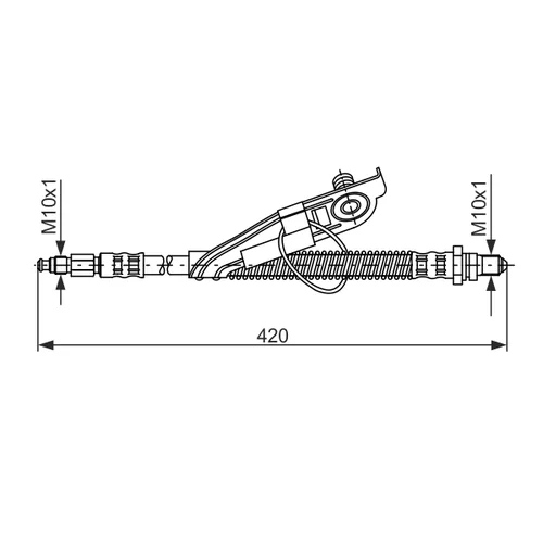 Brzdová hadica BOSCH 1 987 476 816 - obr. 4