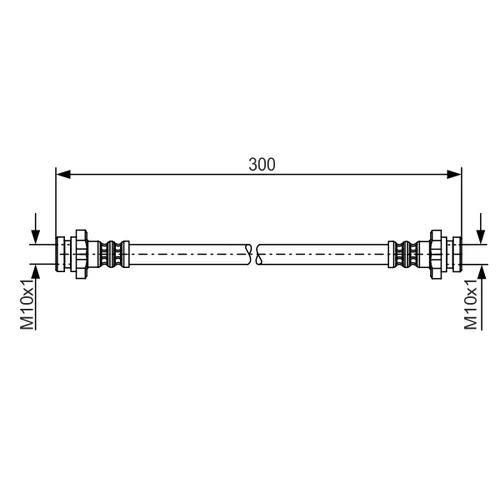 Brzdová hadica BOSCH 1 987 481 195 - obr. 4
