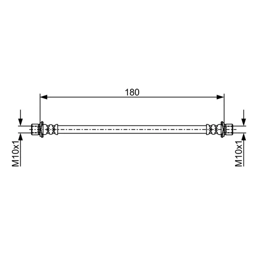 Brzdová hadica BOSCH 1 987 481 929 - obr. 4