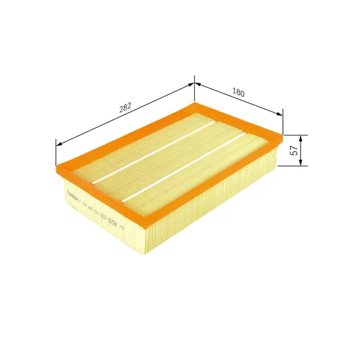 Vzduchový filter BOSCH F 026 400 033 - obr. 4