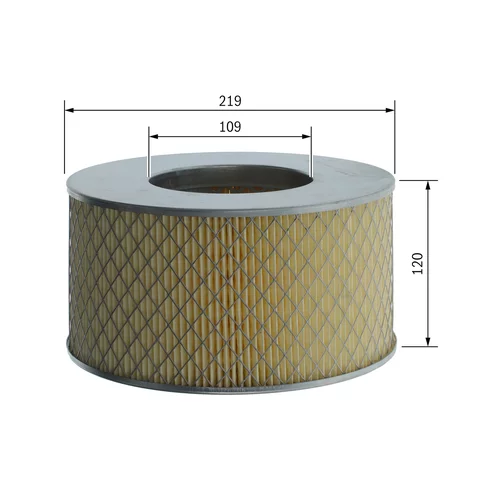 Vzduchový filter BOSCH F 026 400 193