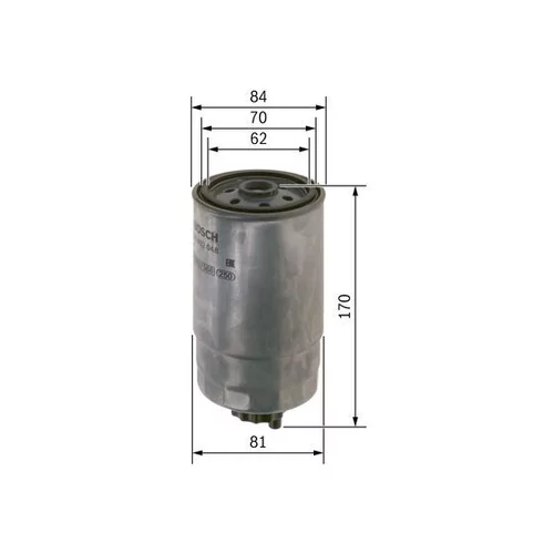 Palivový filter BOSCH F 026 402 048 - obr. 4