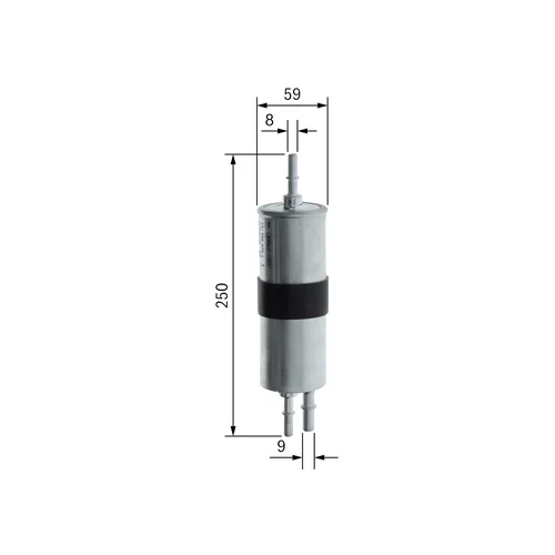 Palivový filter BOSCH F 026 403 754 - obr. 4