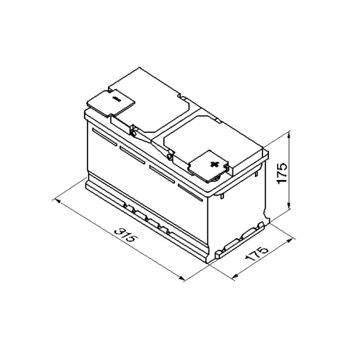 Štartovacia batéria BOSCH 0 092 S40 100 - obr. 5