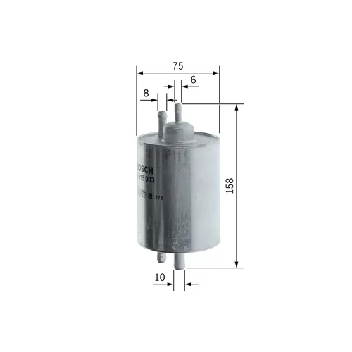 Palivový filter BOSCH 0 450 915 003 - obr. 4