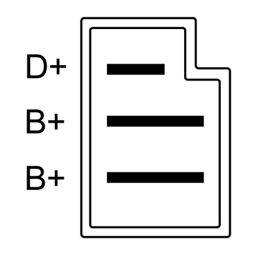 Alternátor BOSCH 0 986 033 810 - obr. 1