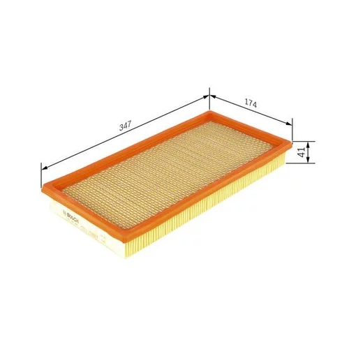 Vzduchový filter BOSCH 1 457 433 298 - obr. 4