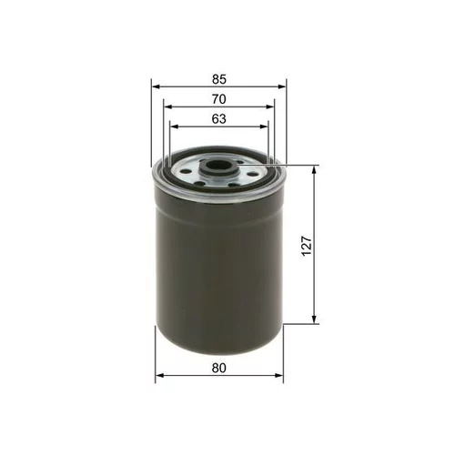 Palivový filter 1 457 434 154 /BOSCH/ - obr. 4