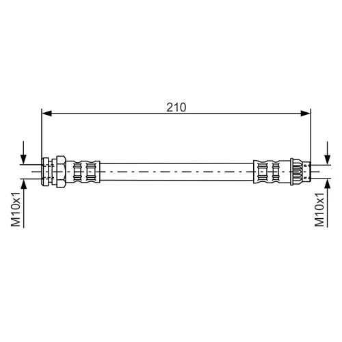 Brzdová hadica BOSCH 1 987 476 913