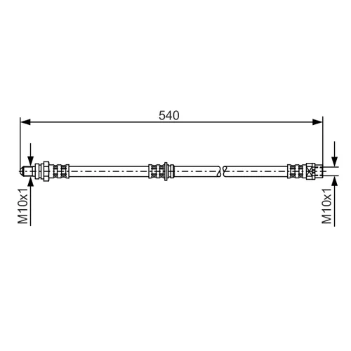 Brzdová hadica BOSCH 1 987 481 053 - obr. 4