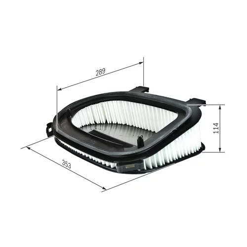 Vzduchový filter BOSCH F 026 400 366 - obr. 4