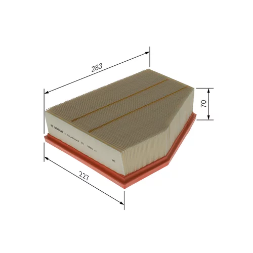 Vzduchový filter BOSCH F 026 400 544 - obr. 5