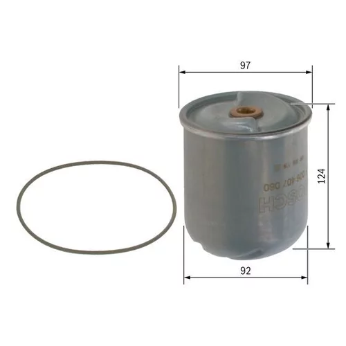 Olejový filter BOSCH F 026 407 060 - obr. 4