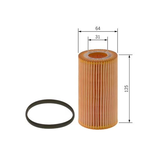 Olejový filter BOSCH F 026 407 097 - obr. 4