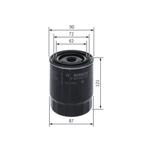 Olejový filter BOSCH F 026 407 332 - obr. 4