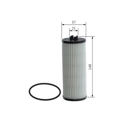 Olejový filter BOSCH F 026 407 345 - obr. 4