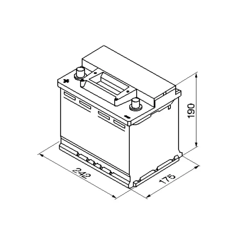 Štartovacia batéria BOSCH 0 092 S30 060 - obr. 5