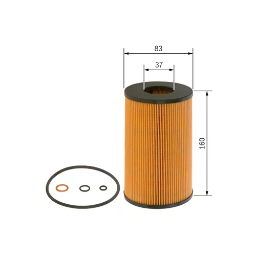 Olejový filter BOSCH 1 457 429 139 - obr. 4