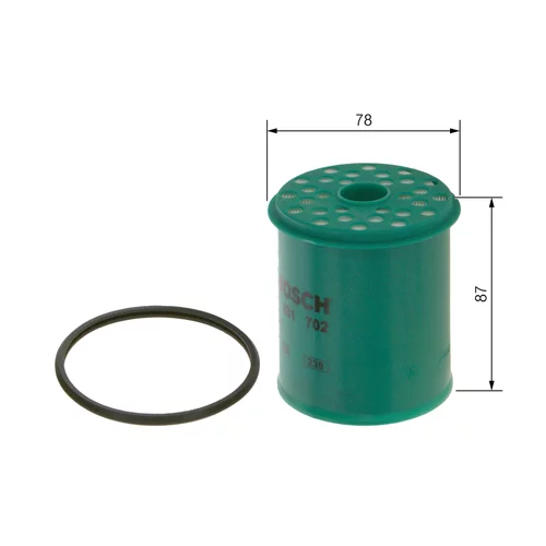 Palivový filter BOSCH 1 457 431 702 - obr. 4