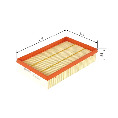 Vzduchový filter BOSCH 1 457 433 152 - obr. 4