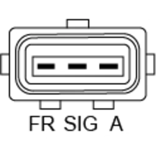 Alternátor BOSCH 1 986 A01 291 - obr. 2