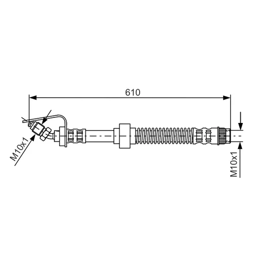 Brzdová hadica BOSCH 1 987 476 907 - obr. 4