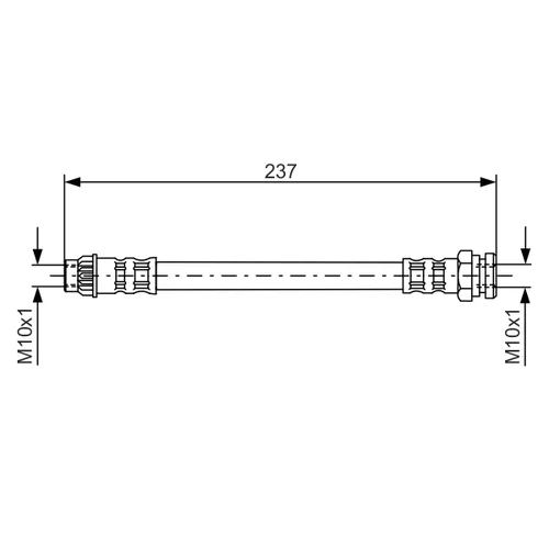 Brzdová hadica BOSCH 1 987 481 052 - obr. 4
