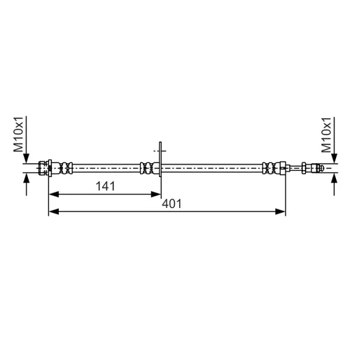 Brzdová hadica BOSCH 1 987 481 979 - obr. 4