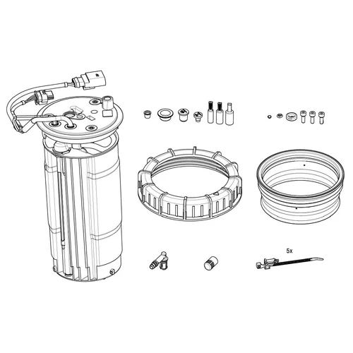 Vyhrievanie nádrže (vstrekovanie močoviny) BOSCH F 01C 600 251