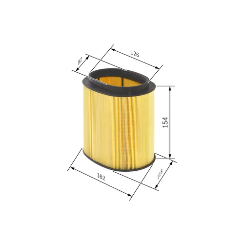 Vzduchový filter BOSCH F 026 400 213 - obr. 4