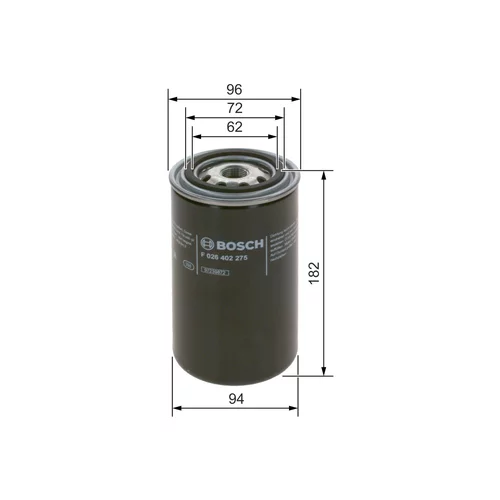 Palivový filter BOSCH F 026 402 275 - obr. 5