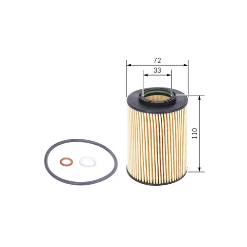 Olejový filter BOSCH F 026 407 061 - obr. 4