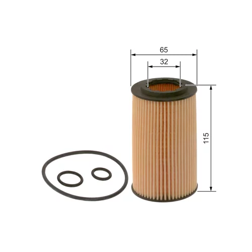 Olejový filter BOSCH F 026 407 112 - obr. 4