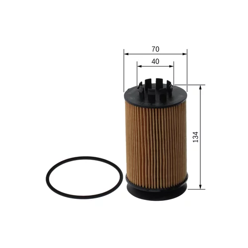 Olejový filter BOSCH F 026 407 310 - obr. 4