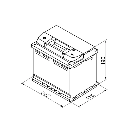 Štartovacia batéria 0 092 S40 060 /BOSCH/ - obr. 5