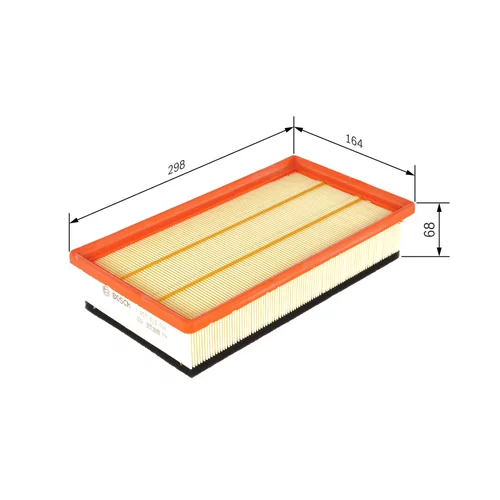 Vzduchový filter BOSCH 1 457 433 086 - obr. 4