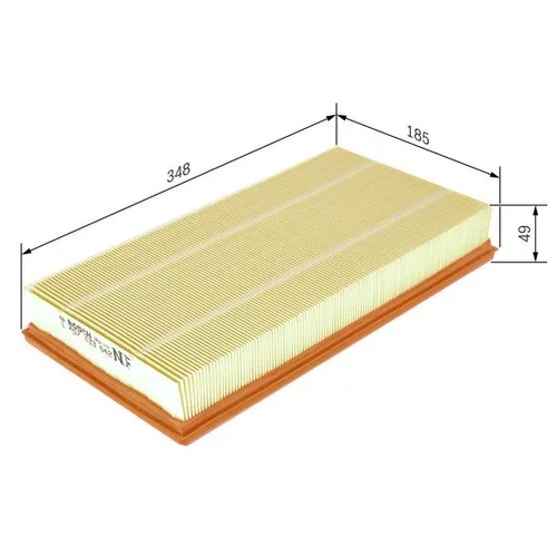 Vzduchový filter BOSCH 1 457 433 642 - obr. 4