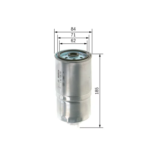 Palivový filter BOSCH 1 457 434 187 - obr. 4