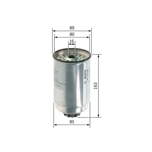 Palivový filter BOSCH 1 457 434 408 - obr. 4