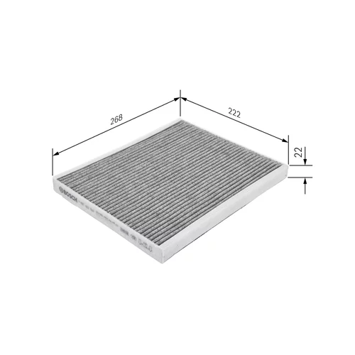 Filter vnútorného priestoru 1 987 432 537 /BOSCH/ - obr. 4