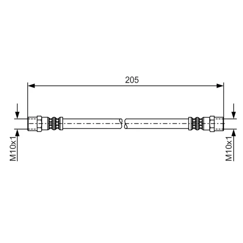 Brzdová hadica 1 987 481 191 /BOSCH/ - obr. 4