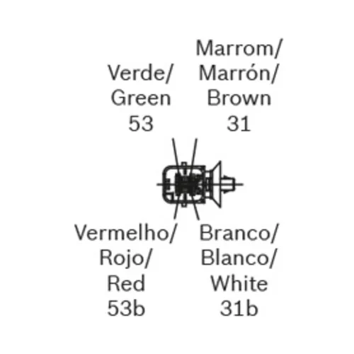 Motor stieračov BOSCH F 006 B20 050 - obr. 6