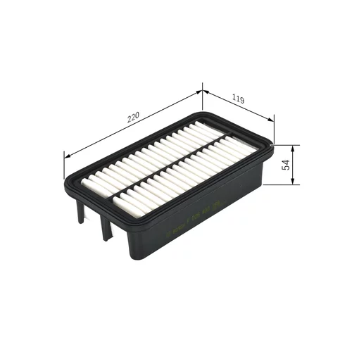 Vzduchový filter BOSCH F 026 400 169 - obr. 4