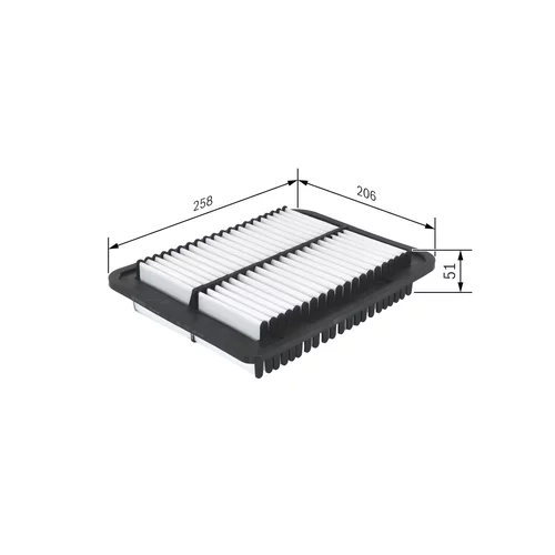 Vzduchový filter BOSCH F 026 400 353 - obr. 4