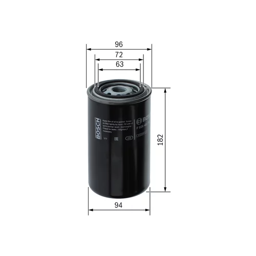 Palivový filter BOSCH F 026 402 790