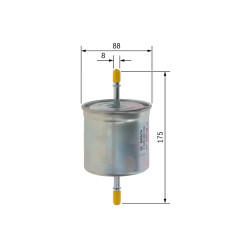 Palivový filter BOSCH F 026 403 030 - obr. 4